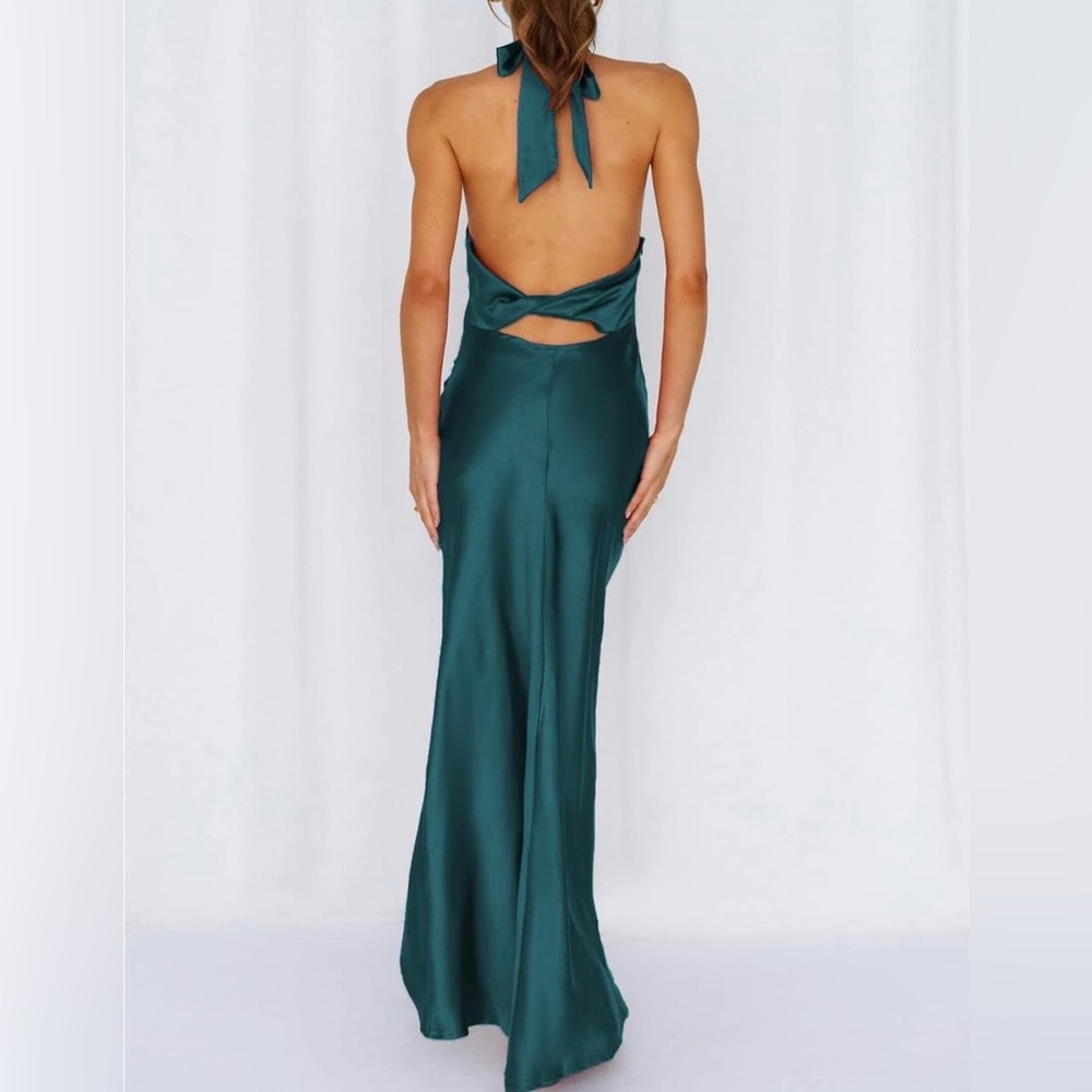 beautiful halter gown